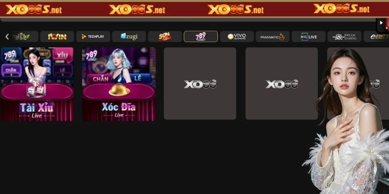 Các nhà cung cấp uy tín hàng đầu tại sảnh casino live XO88