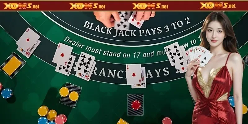 Cách chơi blackjack trực tuyến tại XO88